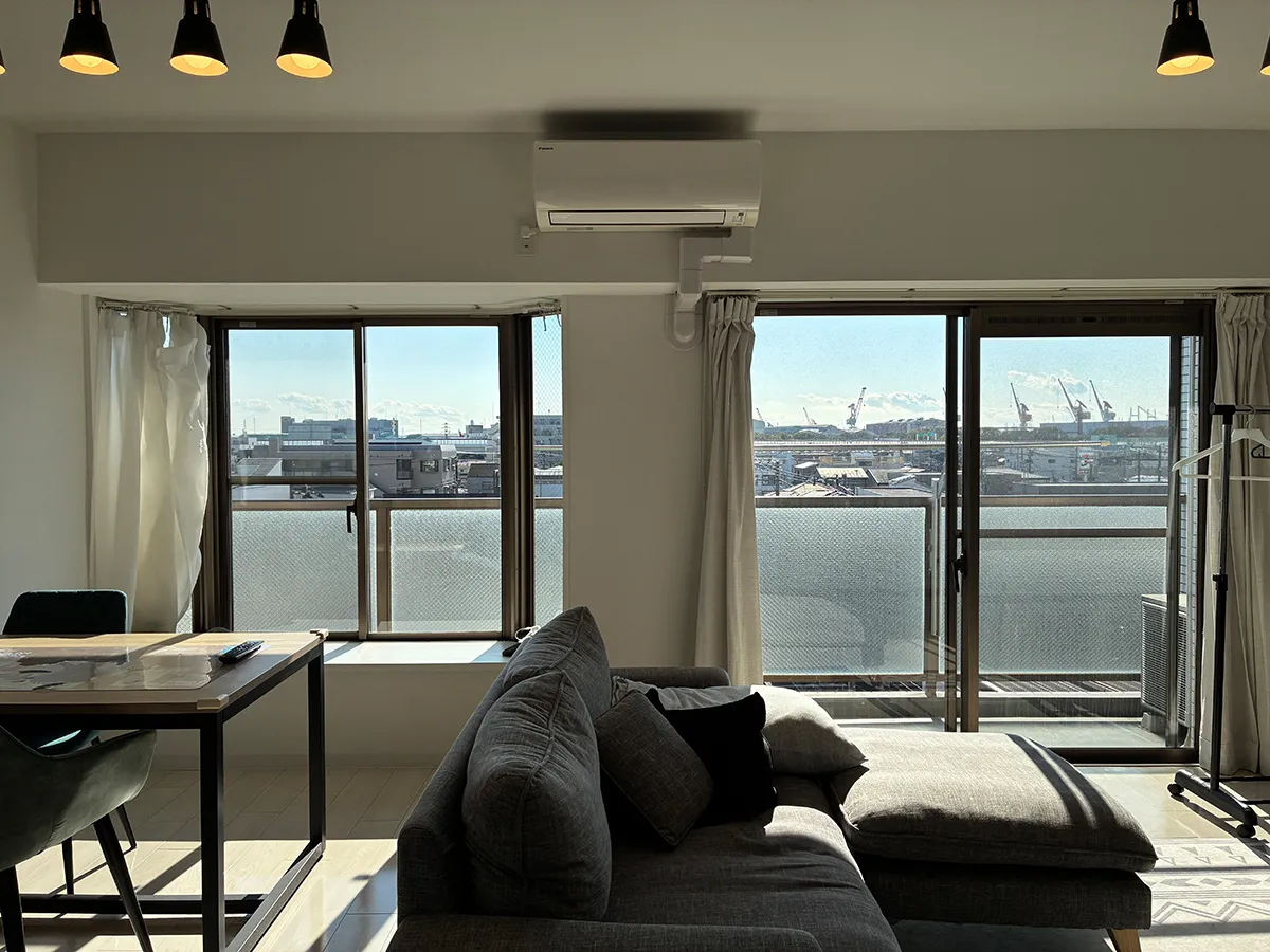 太陽燦々、最上階の角部屋！ローカルな街・鶴見区大東町の南向きリノベ | アルファステージ横浜鶴見 501号室